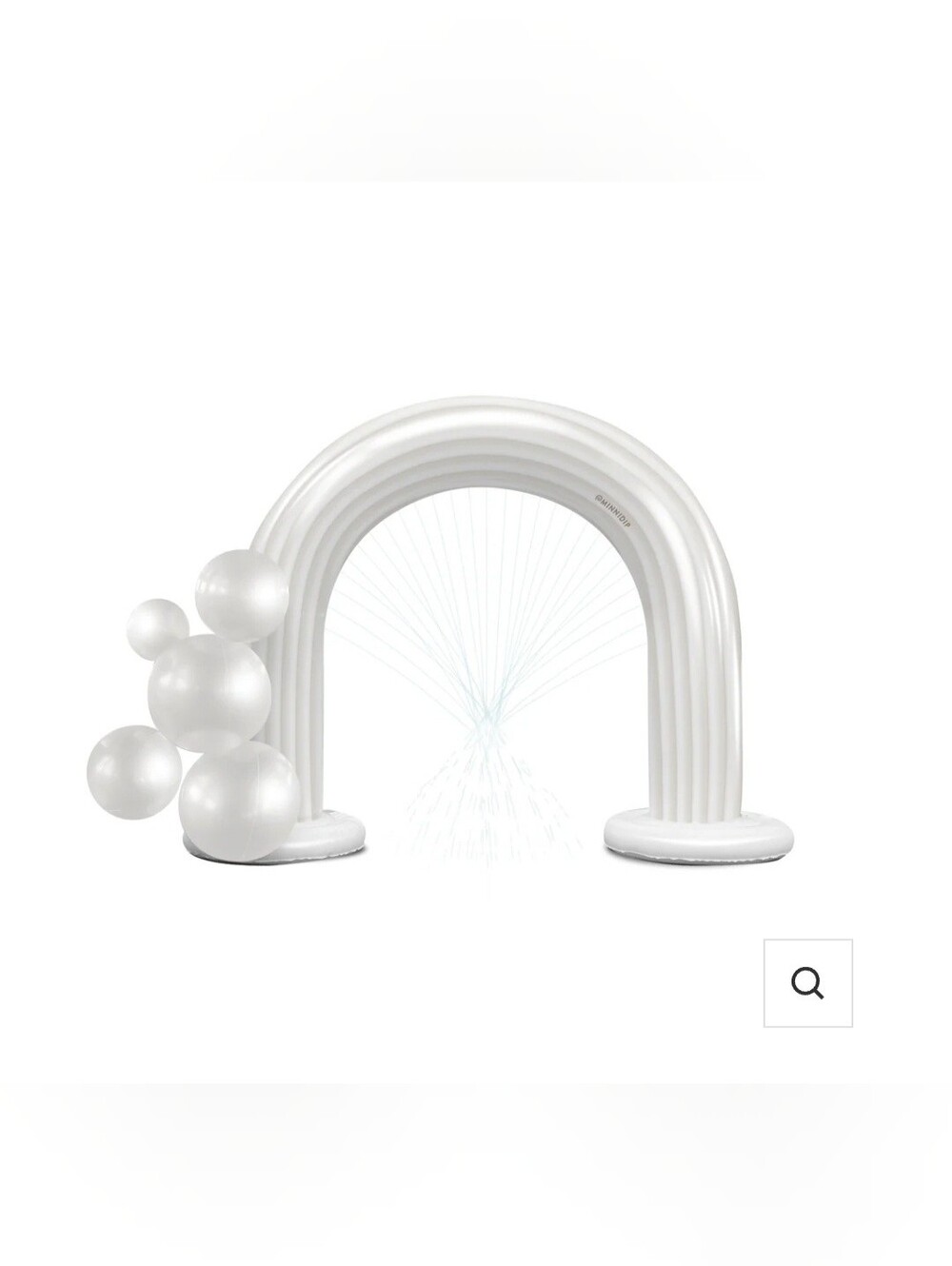 MINNIDIP THE COASTAL PEARL GARLAND ARCH SPRINKLER